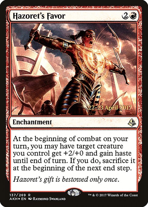 Hazoret's Favor (Rare)
