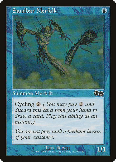 Sandbar Merfolk (Common)
