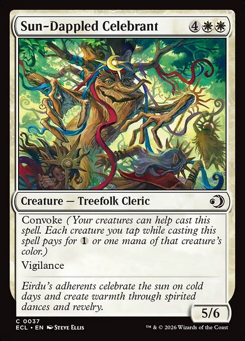 Sun-Dappled Celebrant (Common)