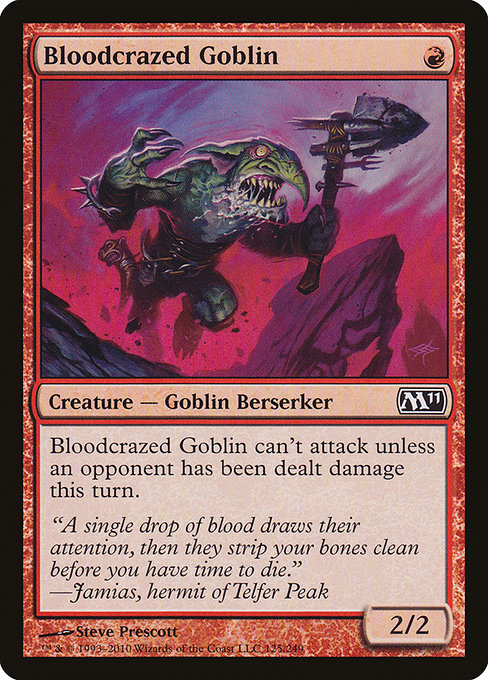Bloodcrazed Goblin (Common)