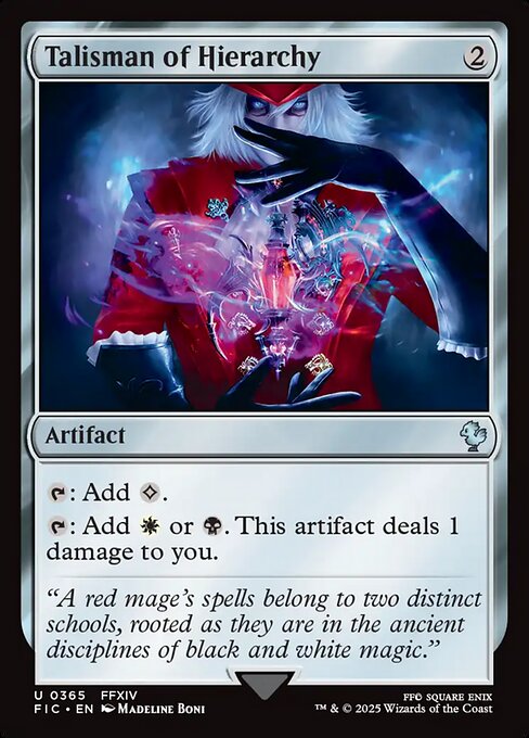 Talisman of Hierarchy (Uncommon)
