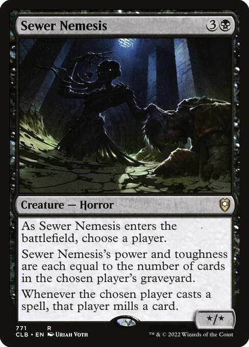 Sewer Nemesis (Rare)