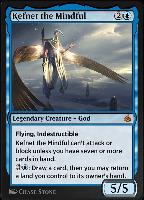 Kefnet the Mindful #66 – Amonkhet Remastered Kefnet the Mindful from Amonkhet Remastered (Mythic)