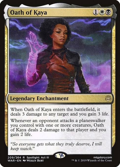 Oath of Kaya (Rare)