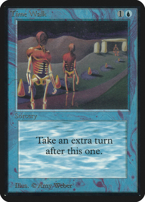 Time Walk from Limited Edition Alpha (Rare)