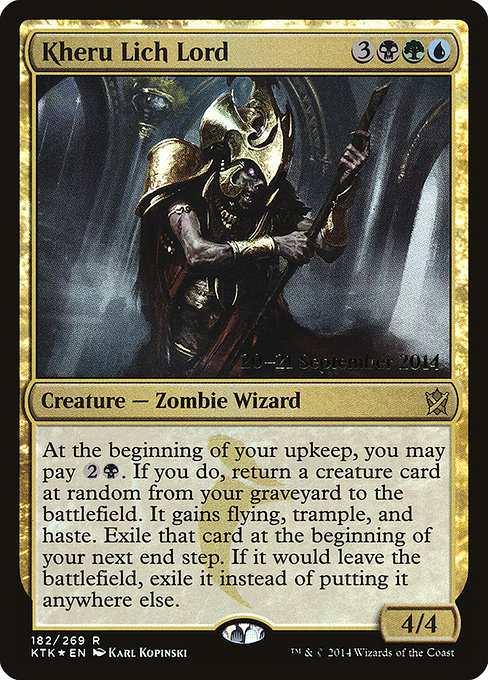 Kheru Lich Lord (Rare)