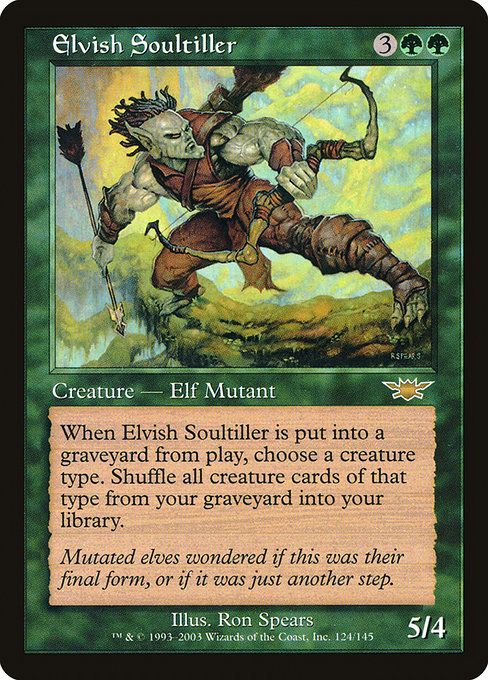 Elvish Soultiller (Rare)