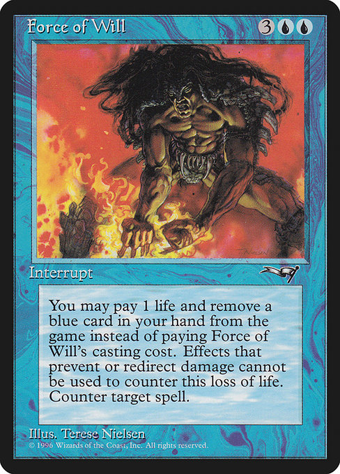 Force of Will from Alliances (Uncommon)