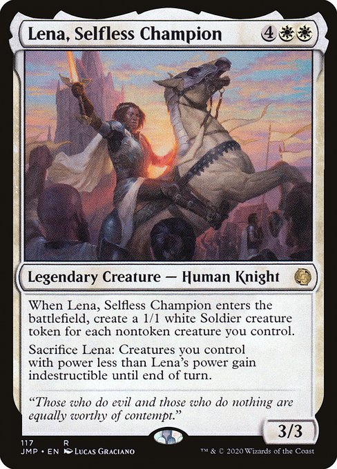 Lena, Selfless Champion (Rare)