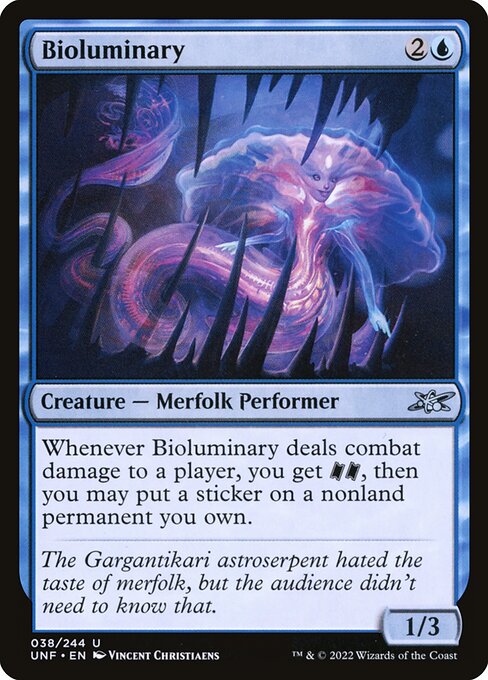 Bioluminary from Unfinity (Uncommon)