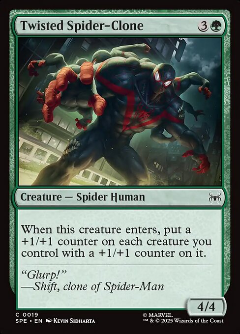 Twisted Spider-Clone (Common)