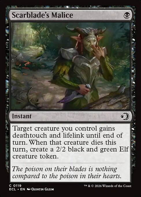Scarblade's Malice (Common)