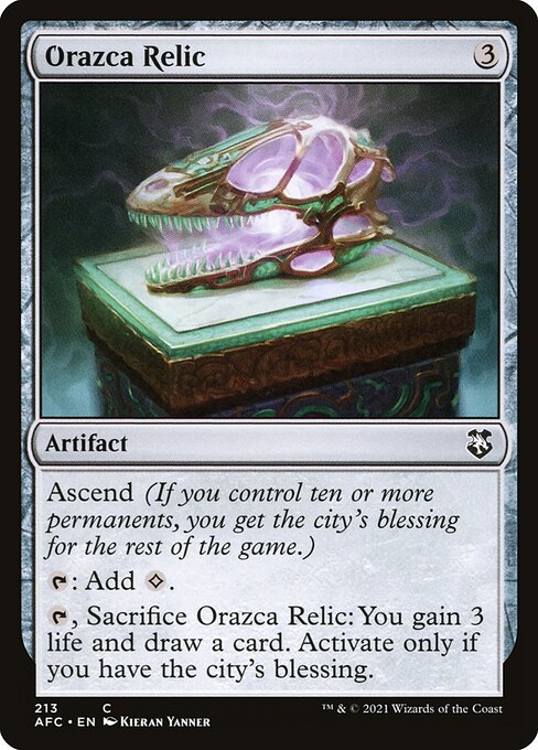 Orazca Relic (Common)