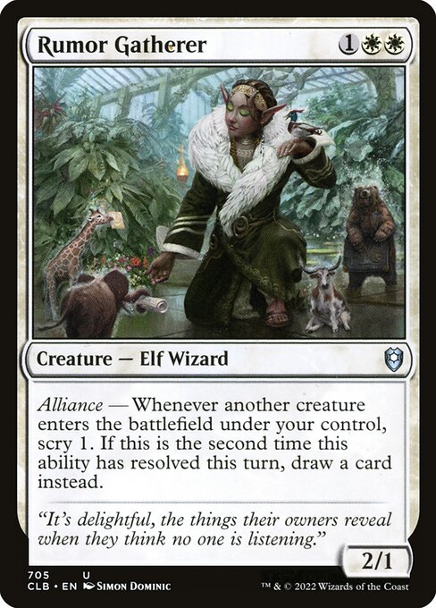 Rumor Gatherer (Uncommon)