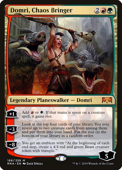 Domri, Chaos Bringer (Mythic)