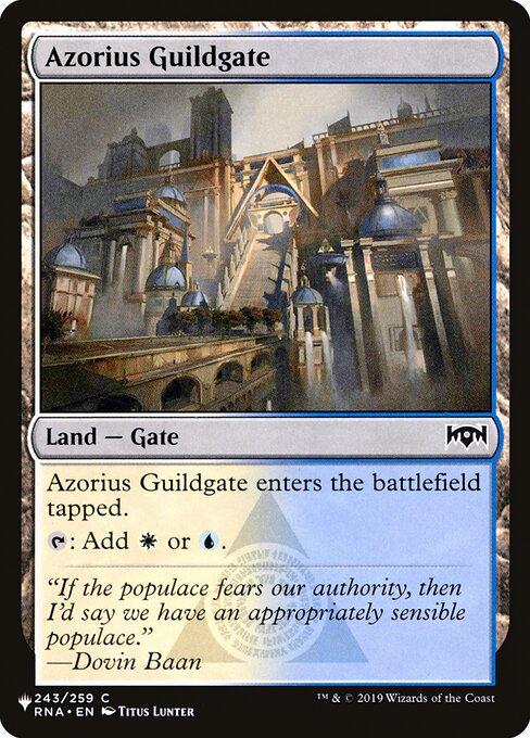 Azorius Guildgate (Common)