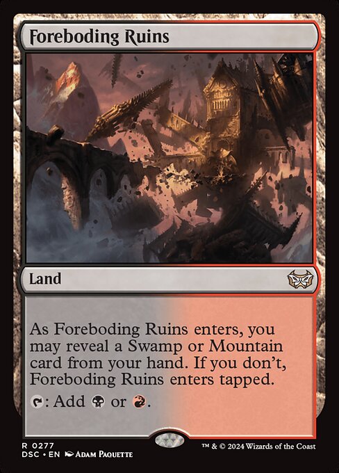 Foreboding Ruins (Rare)