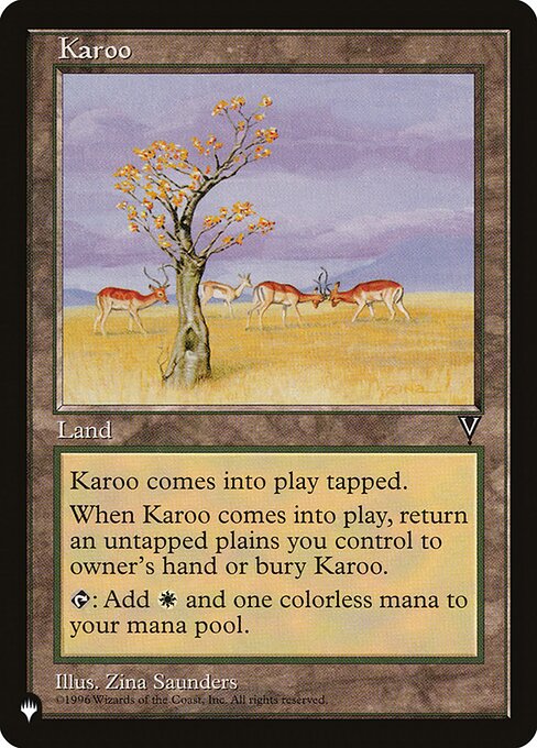 Karoo (Uncommon)