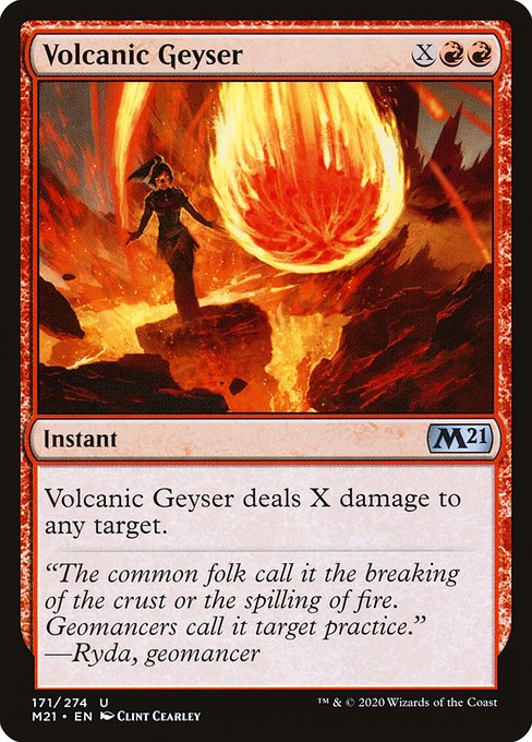 Volcanic Geyser (Uncommon)