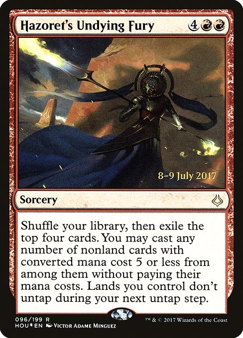 Hazoret's Undying Fury (Rare)