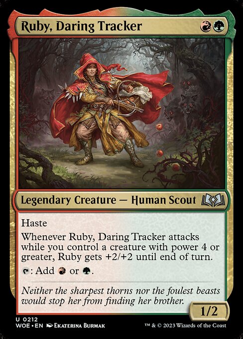 Ruby, Daring Tracker (Uncommon)