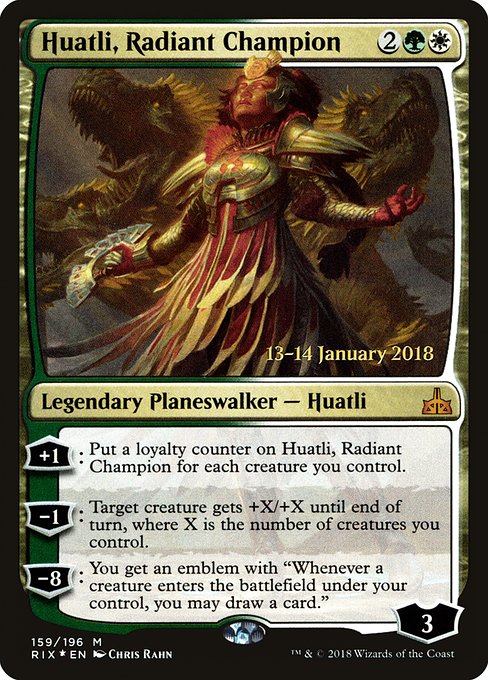 Huatli, Radiant Champion (Mythic)