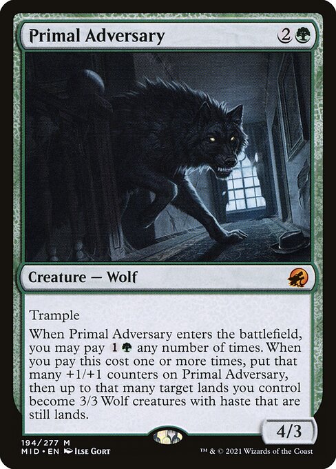 Primal Adversary (Mythic)