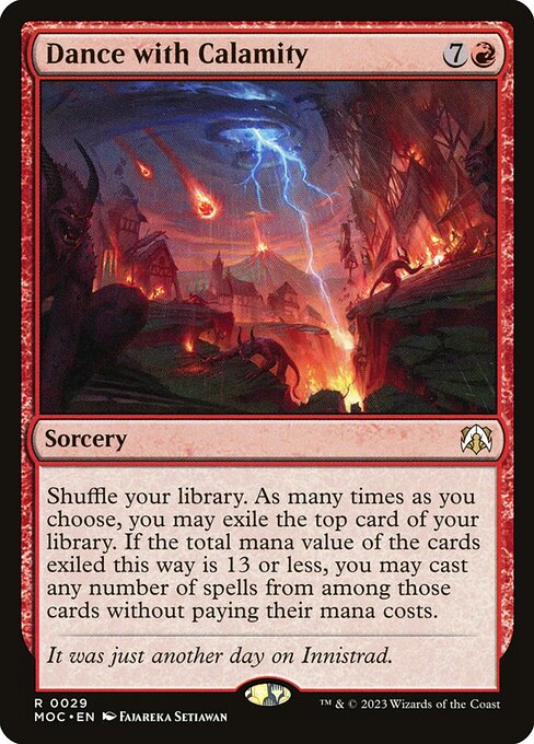 Dance with Calamity (Rare)