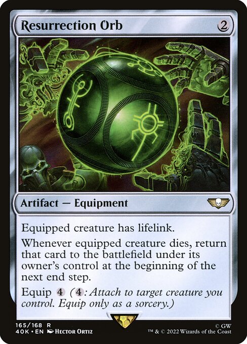 Resurrection Orb (Rare)