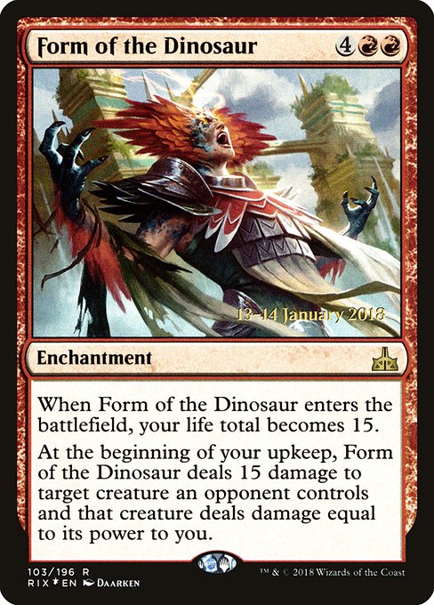 Form of the Dinosaur (Rare)