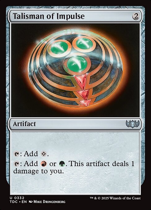Talisman of Impulse (Uncommon)