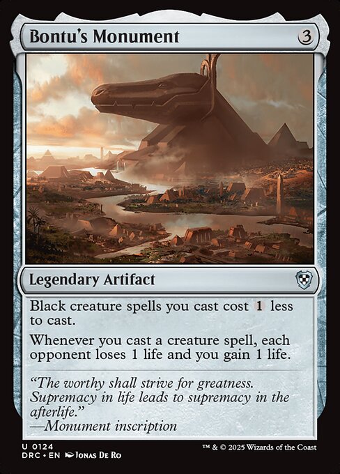 Bontu's Monument (Uncommon)