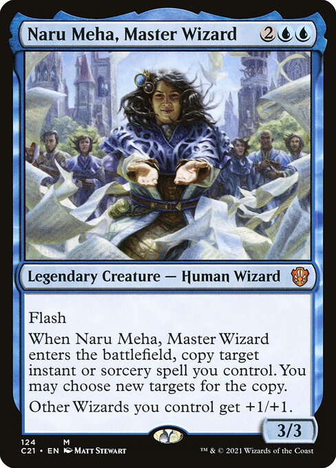 Naru Meha, Master Wizard (Mythic)