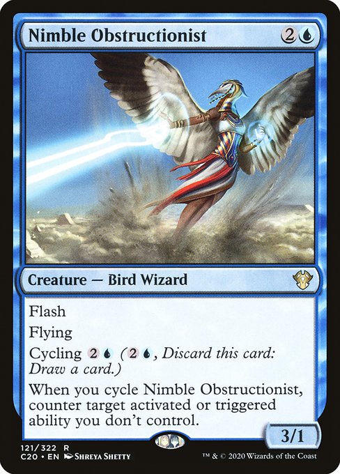 Nimble Obstructionist (Rare)