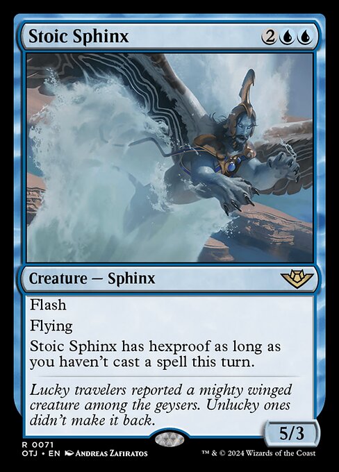 Stoic Sphinx (Rare)