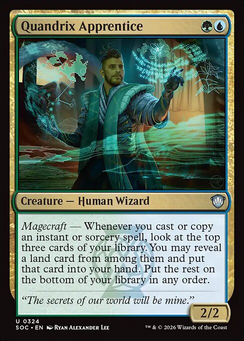 Quandrix Apprentice (Uncommon)