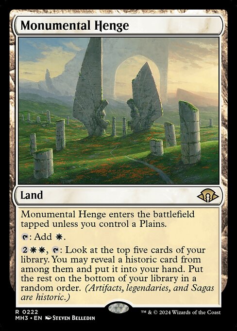 Monumental Henge (Rare)