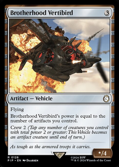 Brotherhood Vertibird (Rare)