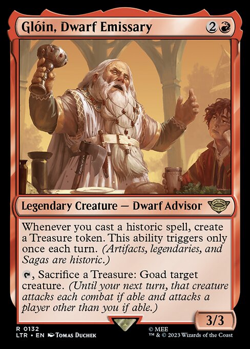 Glóin, Dwarf Emissary (Rare)