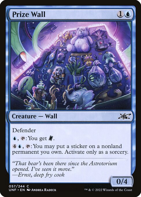 Prize Wall from Unfinity (Common)