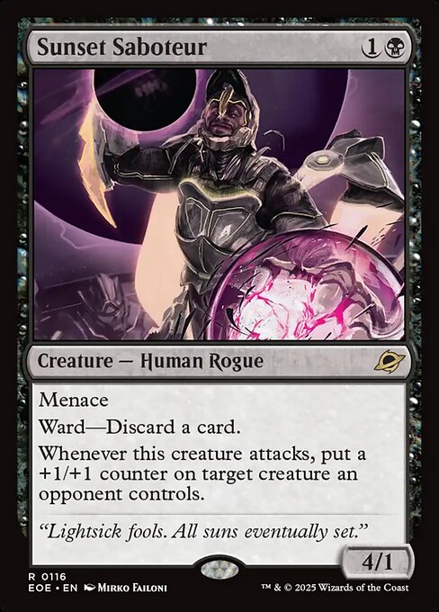 Sunset Saboteur (Rare)