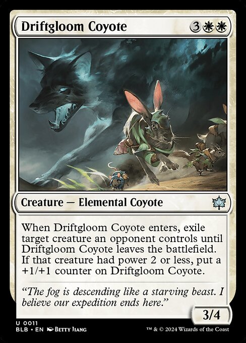 Driftgloom Coyote (Uncommon)