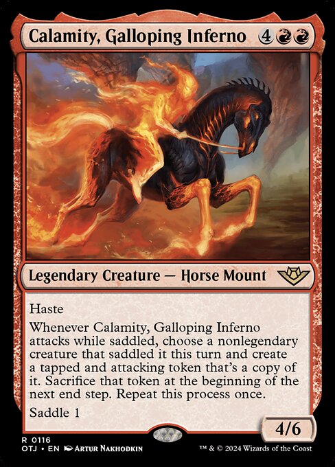 Calamity, Galloping Inferno (Rare)