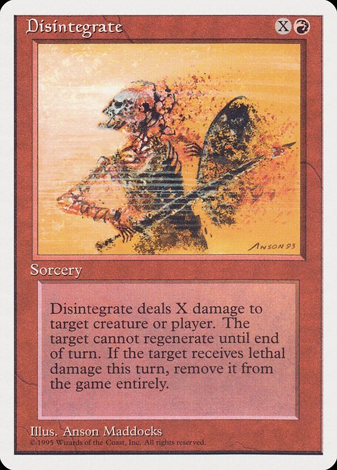 Disintegrate (Common)