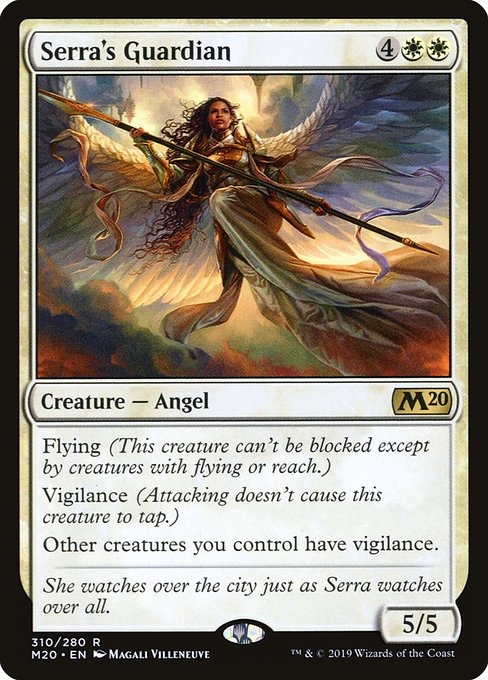 Serra's Guardian (Rare)