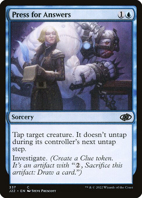 Press for Answers (Common)