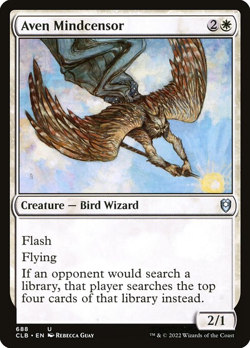 Aven Mindcensor (Uncommon)