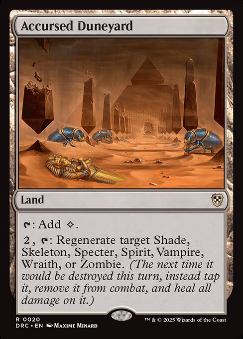 Accursed Duneyard (Rare)