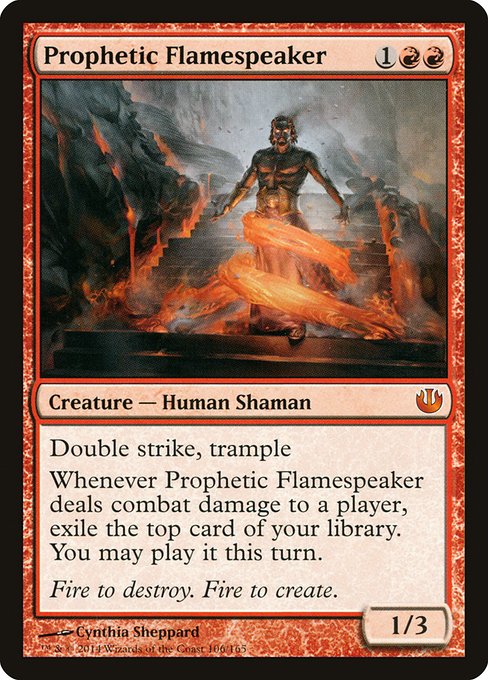 Prophetic Flamespeaker (Mythic)