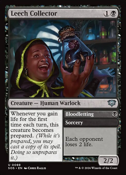 Leech Collector // Bloodletting (Uncommon)